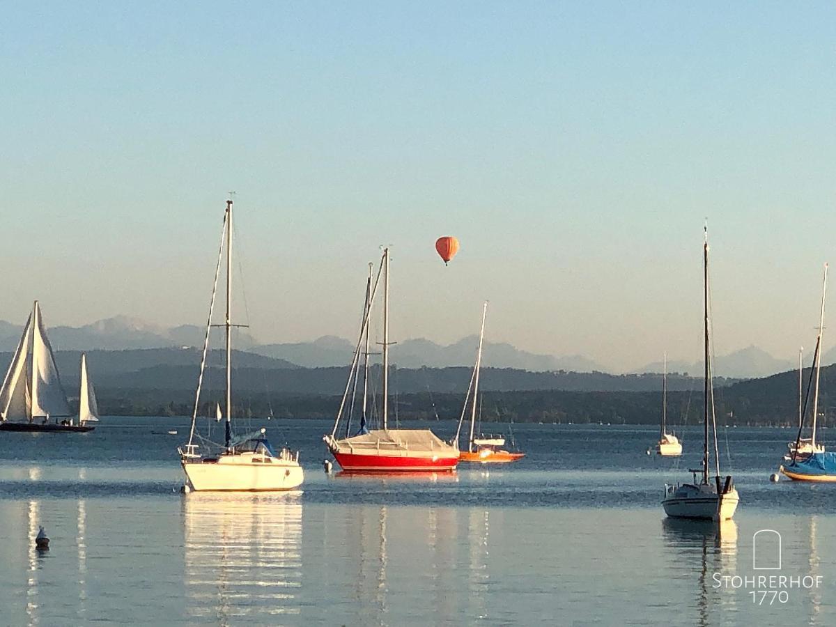 5 Sterne Penthouse-Loft Gut Stohrerhof Bis 4 Personen Dießen am Ammersee Exterior foto