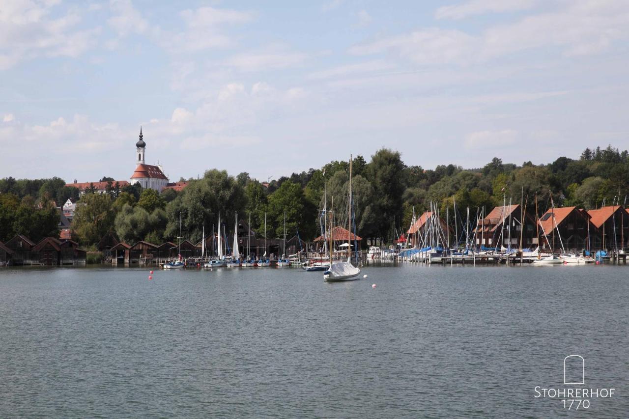 5 Sterne Penthouse-Loft Gut Stohrerhof Bis 4 Personen Dießen am Ammersee Exterior foto